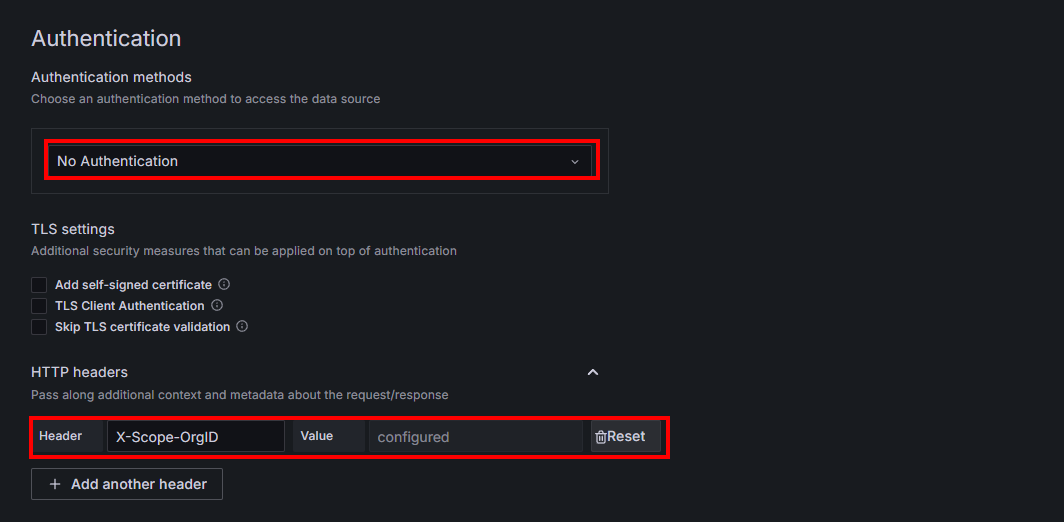 Authentication and HTTP headers